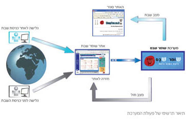 תיאור תרשימי של פעולת המערכת